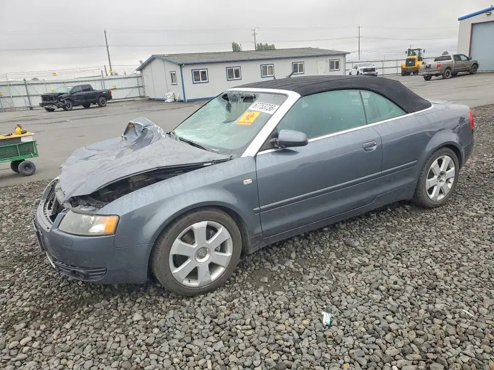 2004 AUDI A4 VIN WAUDT48H04K023702 фото 3