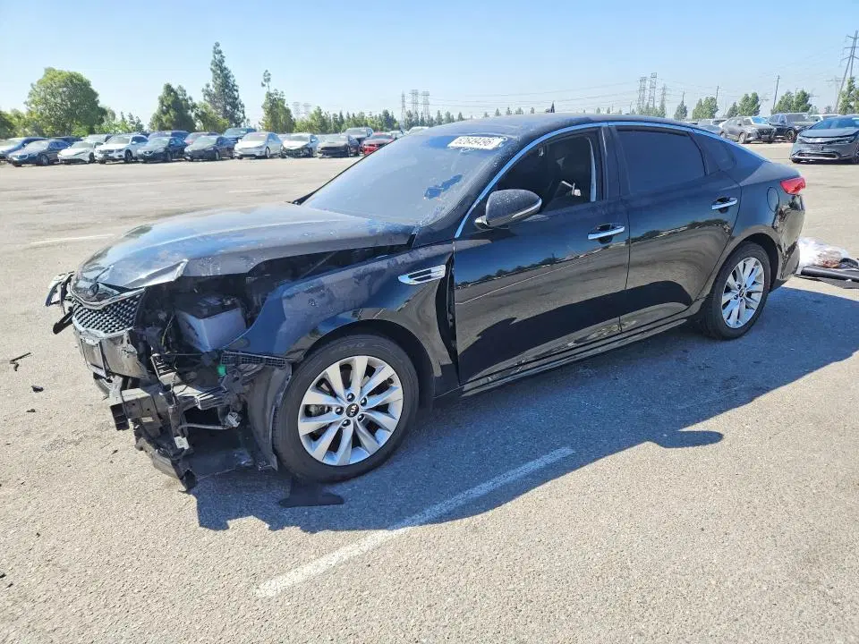 5XXGU4L3XGG087494 — 2016 Kia Optima, Передняя часть (Front End), фото до ремонта