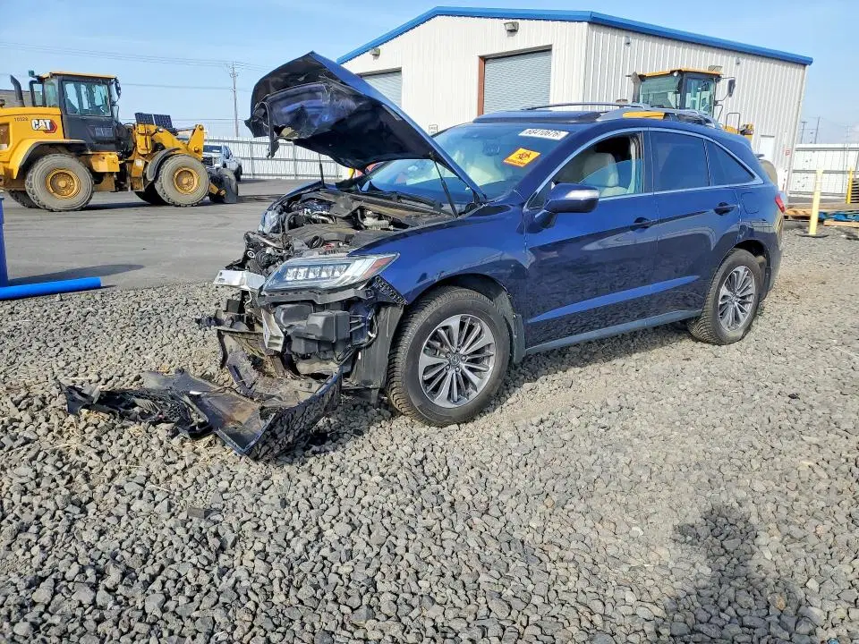 5J8TB4H77HL020385 — 2017 Acura RDX, Передняя часть, фото до ремонта