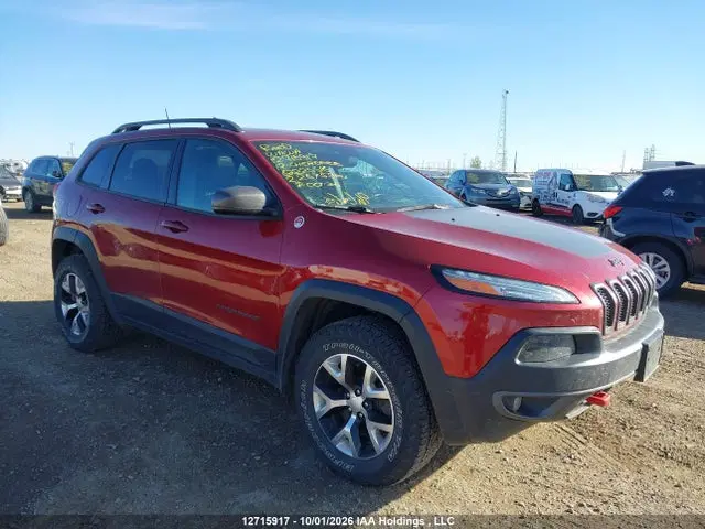 1C4PJMBSXHD225516 — 2017 Jeep Cherokee Trailhawk, Град (Hail), фото до ремонта