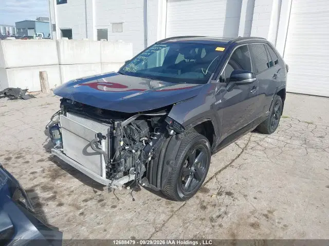 2020 Toyota Rav4 Hybrid Xse VIN 2T3RWRFV3LW100980 фото 2