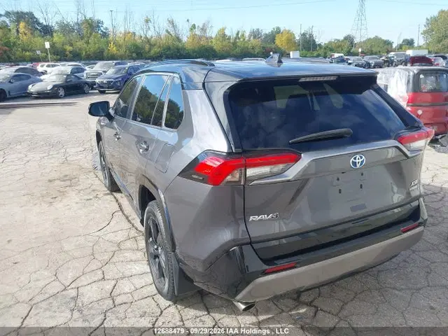 2020 Toyota Rav4 Hybrid Xse VIN 2T3RWRFV3LW100980 фото 3