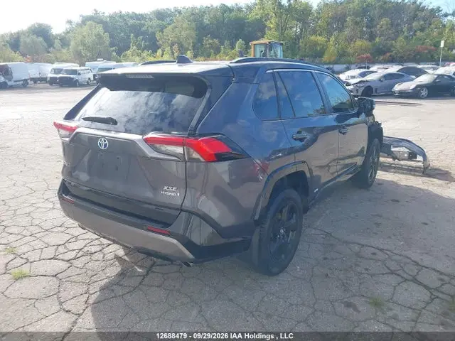 2020 Toyota Rav4 Hybrid Xse VIN 2T3RWRFV3LW100980 фото 4