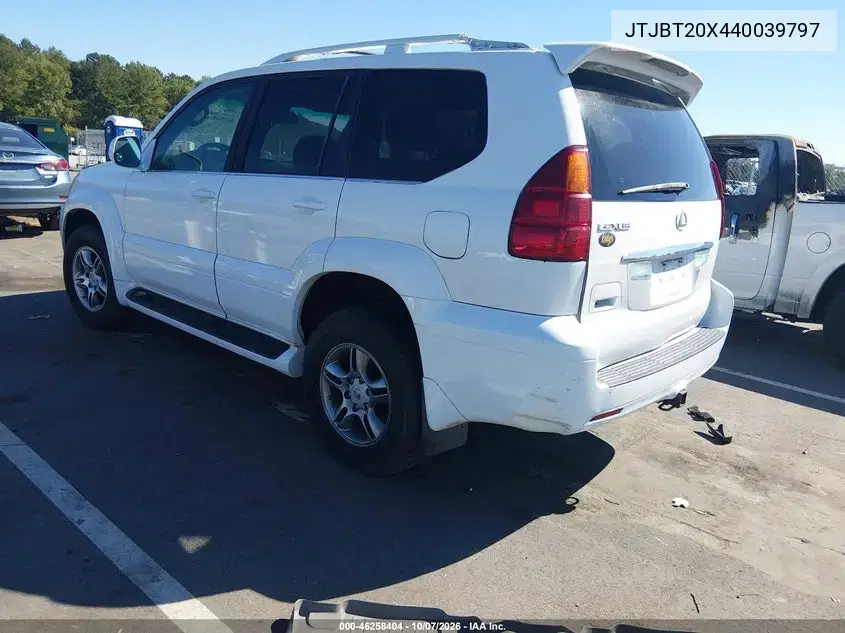 2004 Lexus Gx 470 VIN JTJBT20X440039797 фото 3