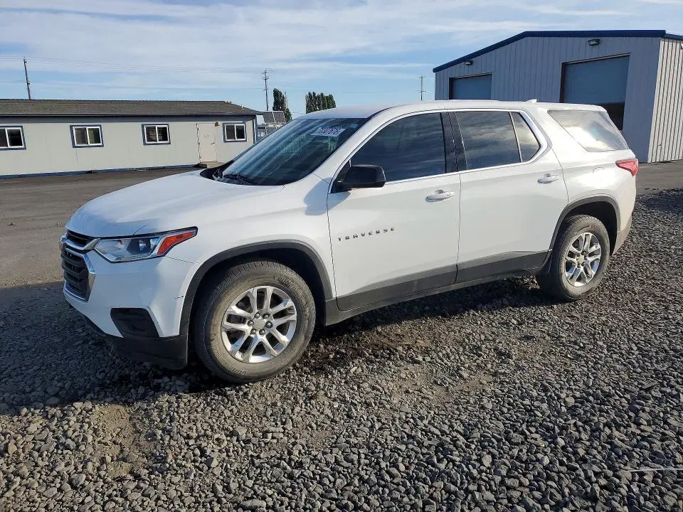 1GNEREKW1JJ146985 — 2018 Chevrolet Traverse, Передняя часть (Front End), фото до ремонта