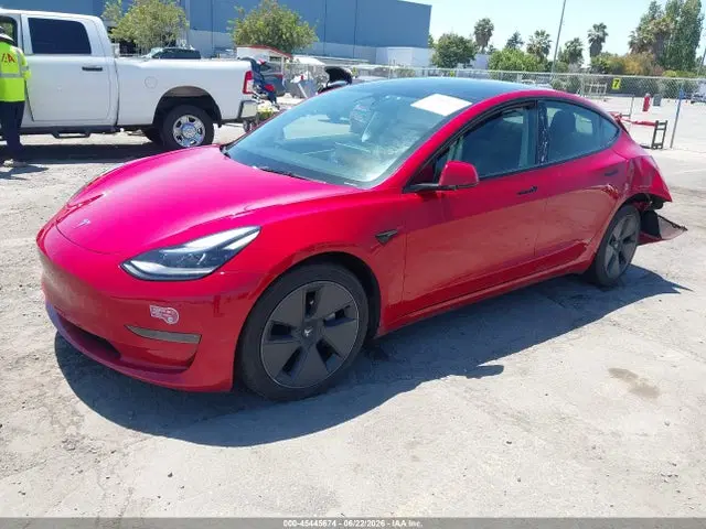 2023 Tesla Model 3 Rear-wheel Drive VIN 5YJ3E1EAXPF606634 фото 2