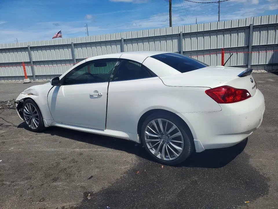 2012 INFINITI G37 CONVERTIBLE VIN JN1CV6FE4CM200545 фото 2
