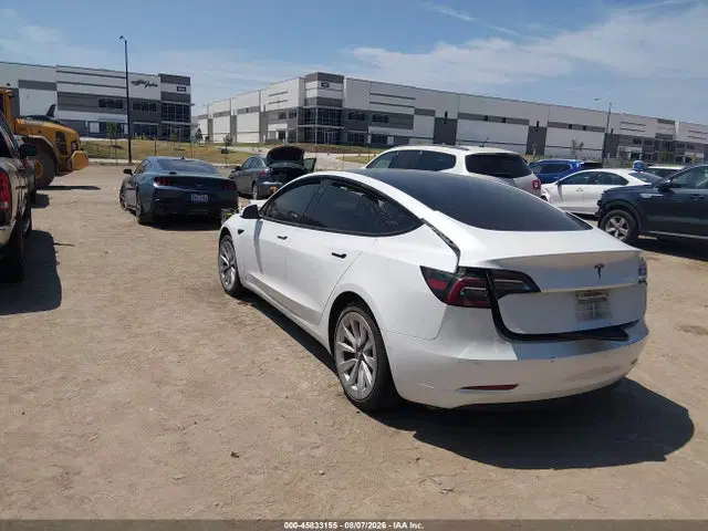2021 Tesla Model 3 Standard Range Plus Rear-wheel Drive VIN 5YJ3E1EA4MF858679 фото 3
