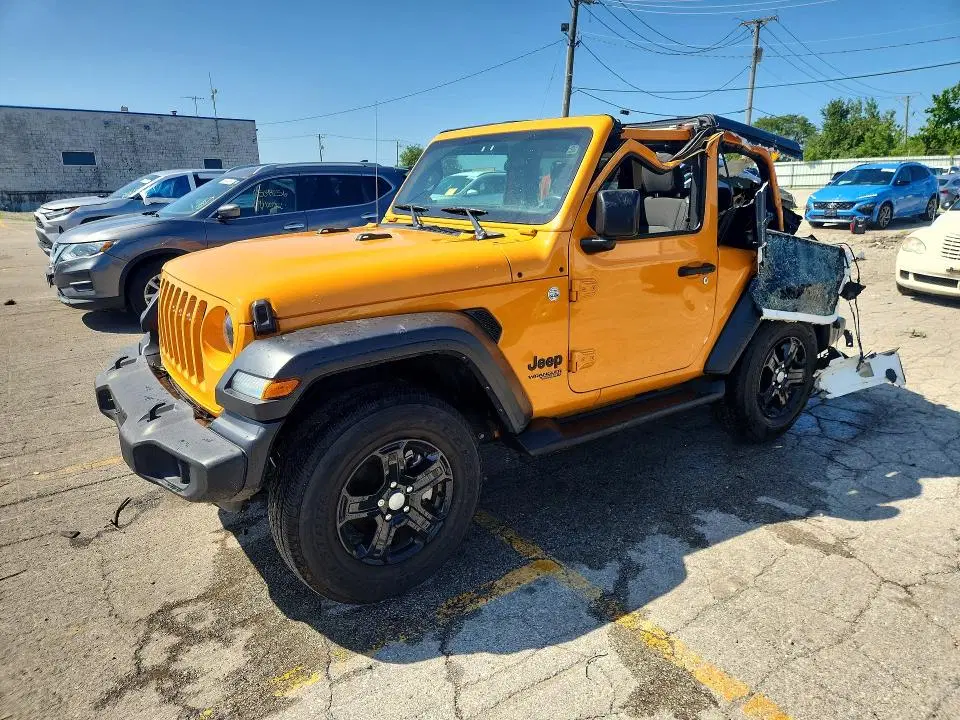 2021 JEEP WRANGLER VIN 1C4GJXAN5MW671455 фото 2