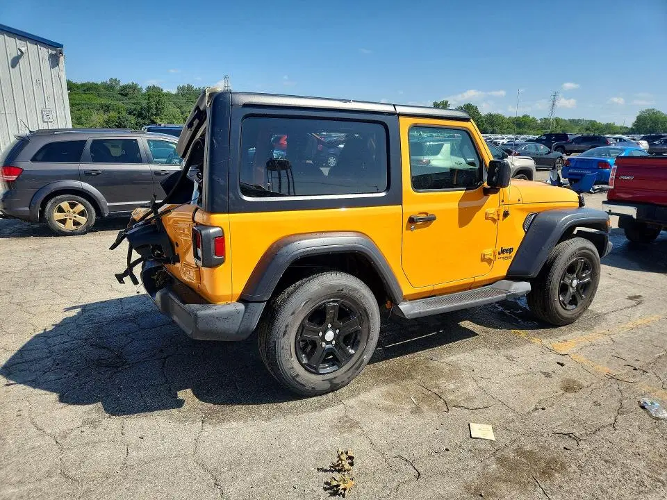 2021 JEEP WRANGLER VIN 1C4GJXAN5MW671455 фото 3