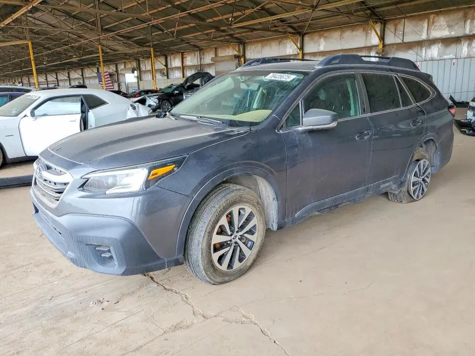 4S4BTAAC6L3245494 — 2020 Subaru Outback, Боковая часть, фото до ремонта