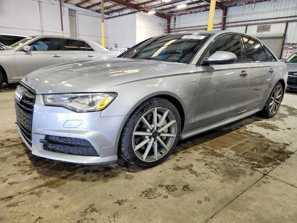 WAUC8AFC8HN047771 — 2017 Audi A6, Задняя часть, фото до ремонта