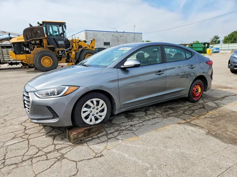 2018 HYUNDAI ELANTRA VIN KMHD74LF1JU634010 фото 2