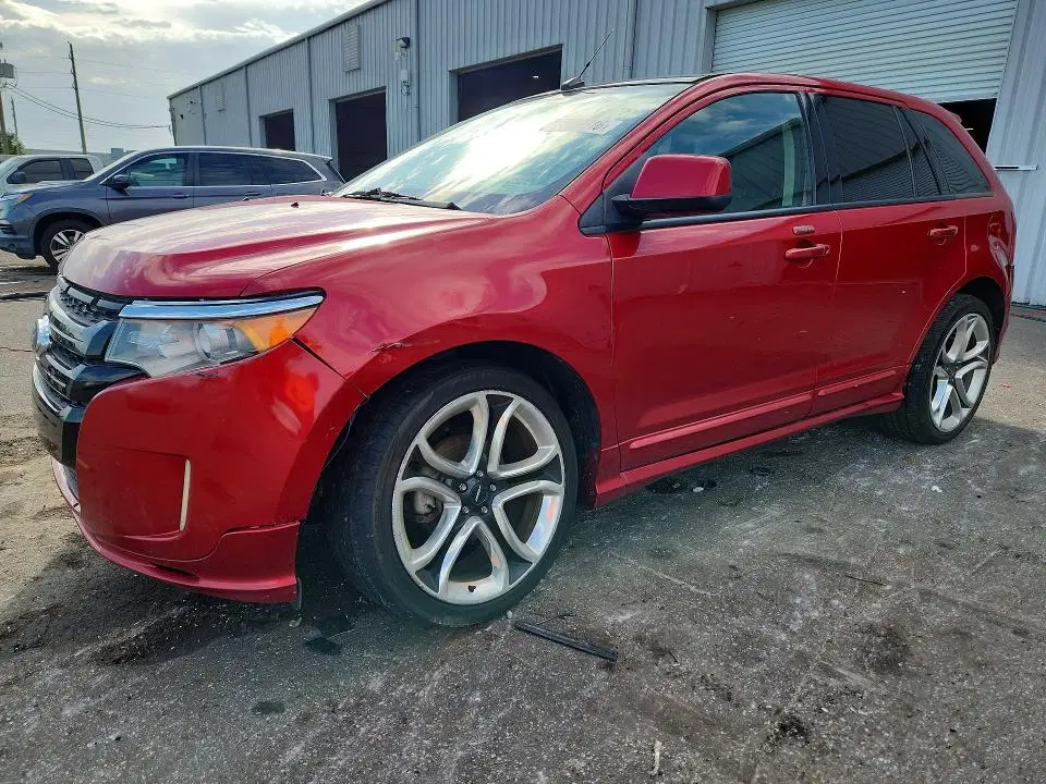 2FMDK3AK4BBA58767 — 2011 Ford Edge, Передняя часть, фото до ремонта