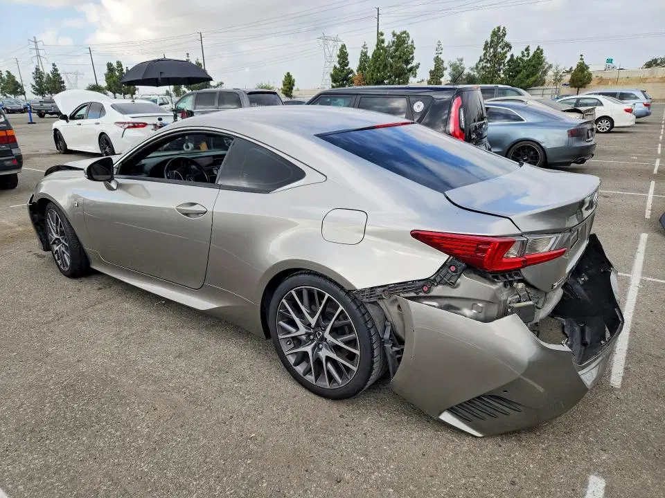 2015 Lexus RC VIN JTHHE5BC6F5007330 фото 2