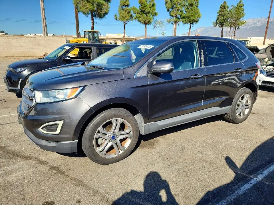 2FMPK3K93GBB06694 — 2016 Ford Edge, Мелкие вмятины и царапины, фото до ремонта
