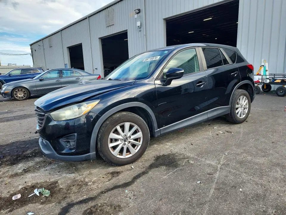 JM3KE2CY3G0727478 — 2016 Mazda CX-5, Передняя часть, фото до ремонта
