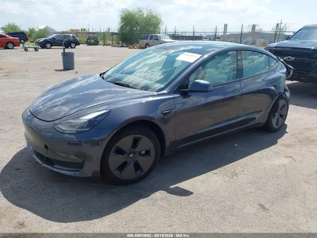 2023 Tesla Model 3 Rear-wheel Drive VIN 5YJ3E1EAXPF712873 фото 2