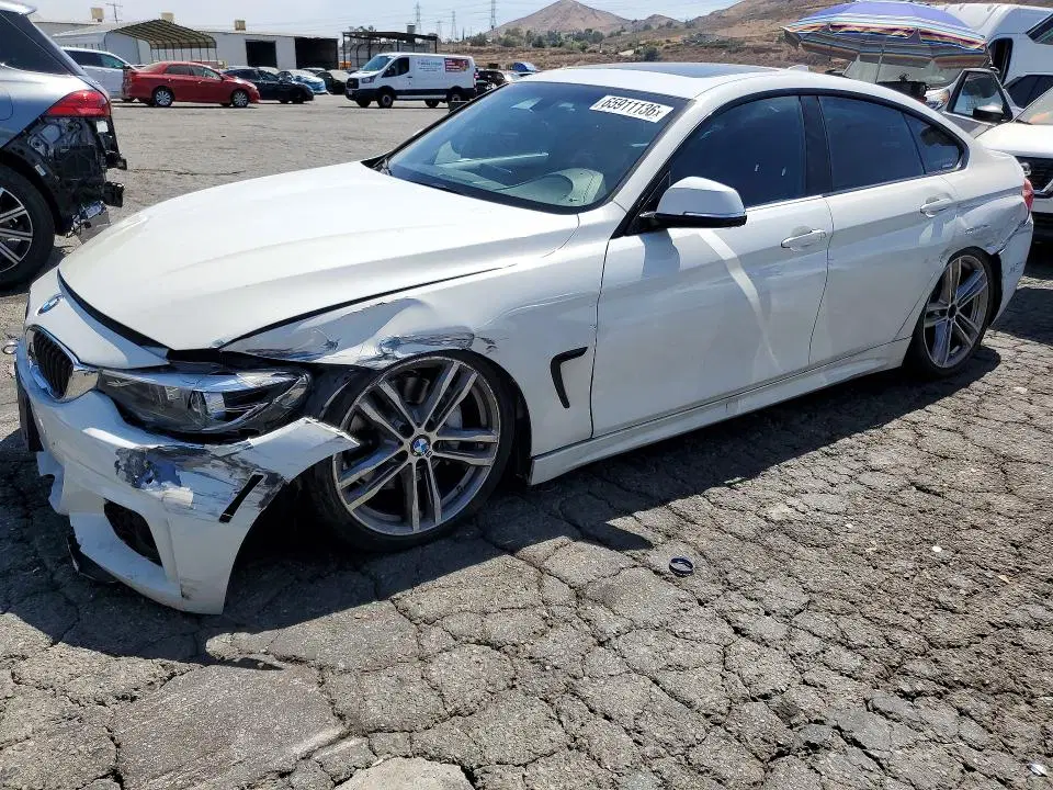 WBA4J1C55JBG76008 — 2018 BMW 430I, Передняя часть (Front End), фото до ремонта