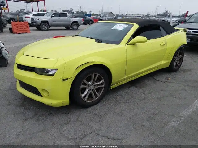 2015 Chevrolet Camaro 1lt VIN 2G1FD3D35F9262141 фото 2