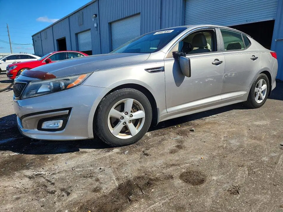 5XXGM4A77EG322842 — 2014 Kia Optima, Боковая часть, фото до ремонта