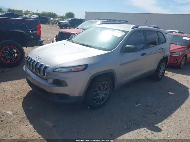 2015 Jeep Cherokee Sport VIN 1C4PJLAB1FW711323 фото 2