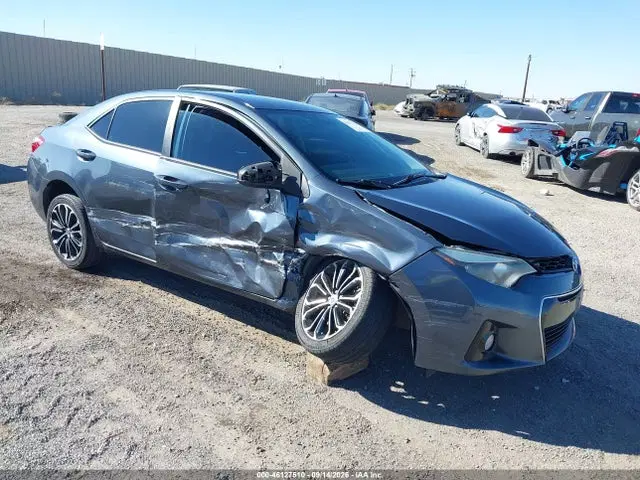 2T1BURHE1GC673722 — 2016 Toyota Corolla S Plus, Right Side, фото до ремонта