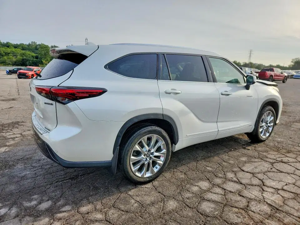 2021 TOYOTA HIGHLANDER HYBRID VIN 5TDXBRCH4MS521241 фото 3