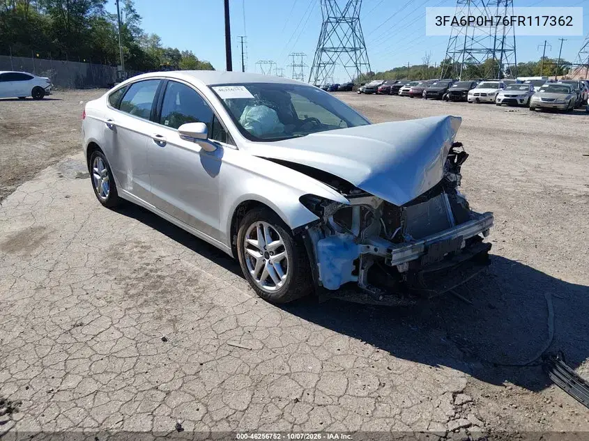 3FA6P0H76FR117362 — 2015 Ford Fusion, Неизвестные повреждения, фото до ремонта