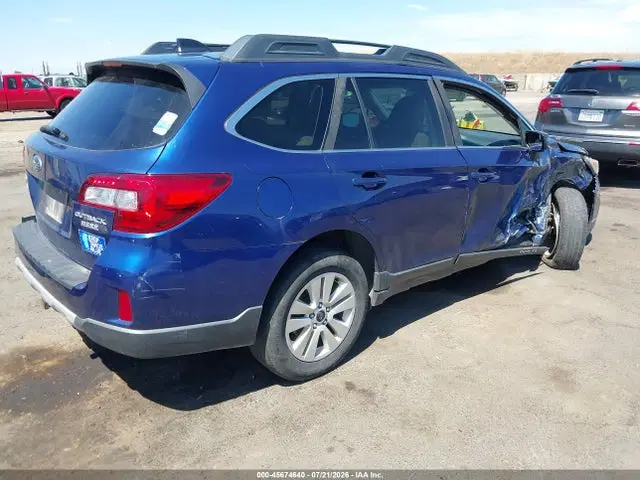 2017 Subaru Outback 2.5i Premium VIN 4S4BSADC7H3312254 фото 4