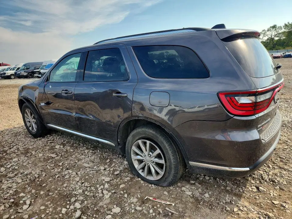 2017 DODGE DURANGO VIN 1C4RDJAG5HC937188 фото 2
