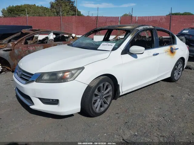 2014 Honda Accord Sport VIN 1HGCR2F53EA151483 фото 2