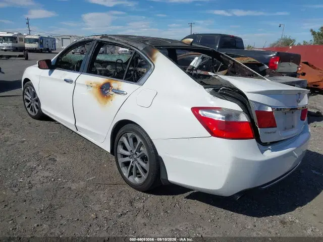 2014 Honda Accord Sport VIN 1HGCR2F53EA151483 фото 3