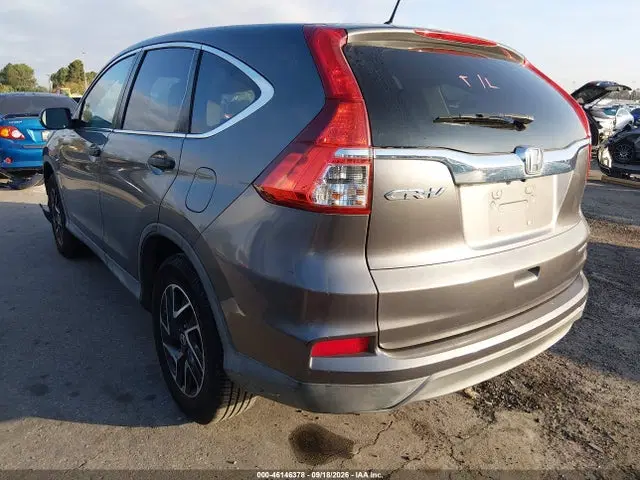 2016 Honda CR-V SE VIN 2HKRM3H45GH537092 фото 3