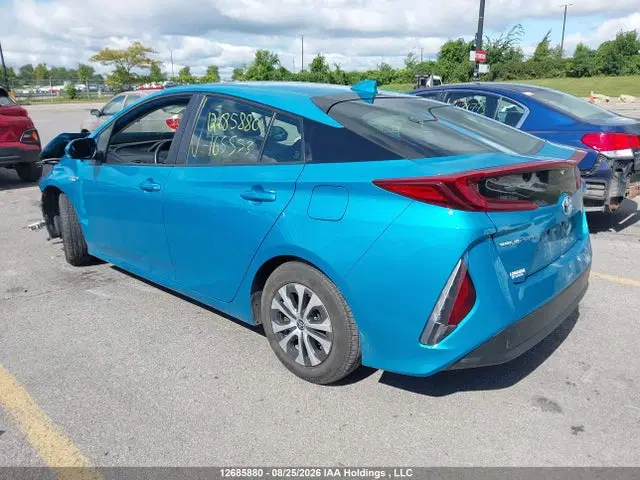 2021 Toyota PRIUS PRIME VIN JTDKAMFP0M3165553 фото 3