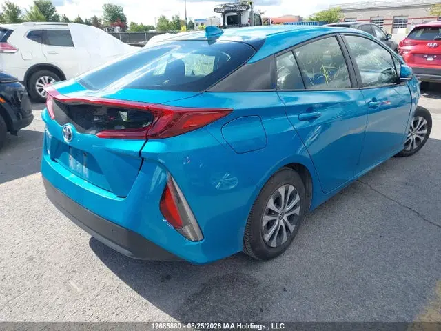 2021 Toyota PRIUS PRIME VIN JTDKAMFP0M3165553 фото 4