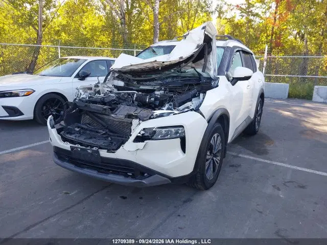 2022 Nissan Rogue VIN JN8BT3BB8NW339792 фото 2