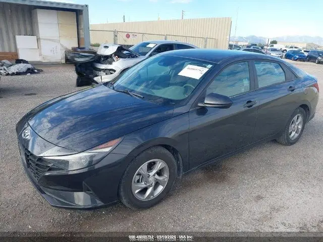 2021 Hyundai ELANTRA SE VIN 5NPLL4AG4MH048469 фото 2