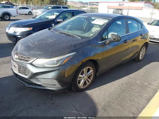 2018 Chevrolet Cruze Lt Auto VIN 3G1BE6SM1JS543616 фото 2
