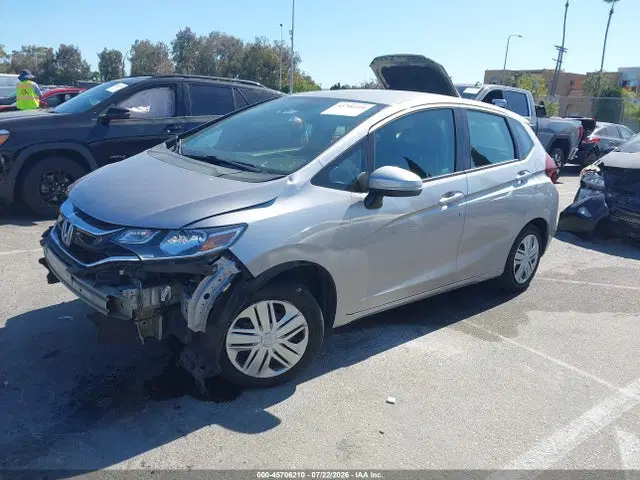 2019 Honda FIT LX VIN 3HGGK5H46KM700054 фото 2