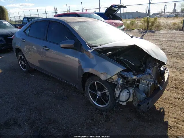 5YFBURHE3GP390173 — 2016 Toyota Corolla LE, Естественный износ (Normal Wear & Tear), фото до ремонта