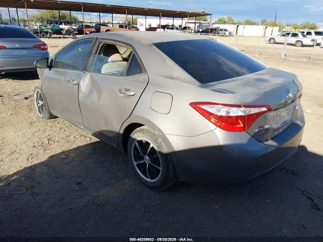 2016 Toyota COROLLA LE VIN 5YFBURHE3GP390173 фото 3