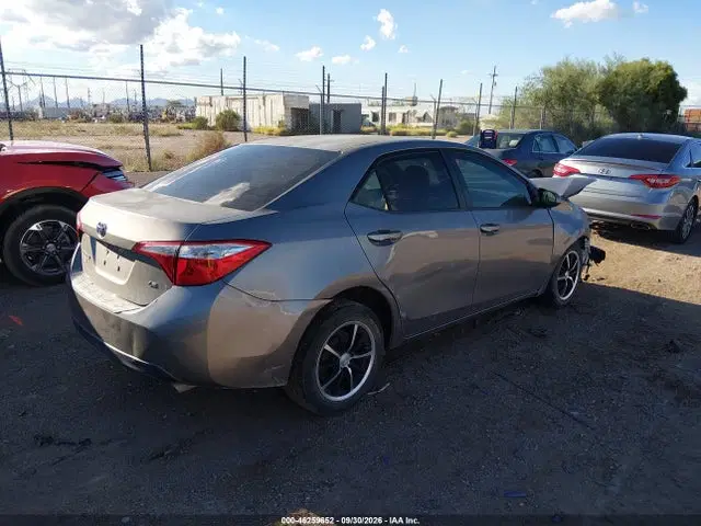 2016 Toyota COROLLA LE VIN 5YFBURHE3GP390173 фото 4