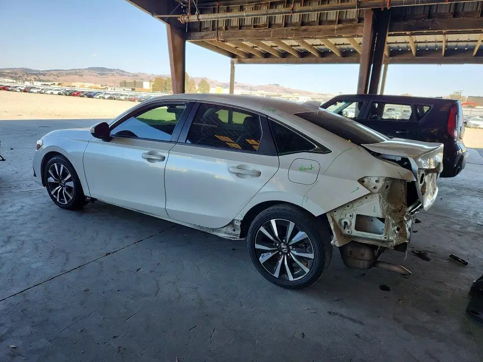 2022 Honda Civic VIN JHMFE1F79NX008312 фото 2