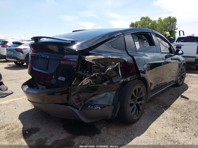 2023 Tesla Model X Plaid Tri Motor All-wheel Drive VIN 7SAXCBE69PF395440 фото 4