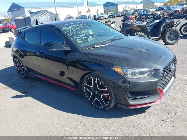 KMHT36AH6MU008898 — 2021 Hyundai Veloster N, Задняя часть, фото до ремонта