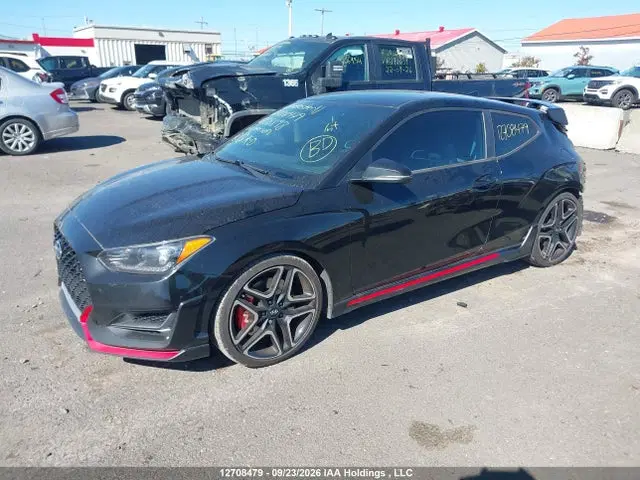2021 Hyundai VELOSTER N VIN KMHT36AH6MU008898 фото 2
