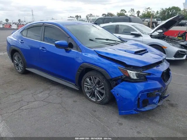 JF1VBAA61N9027743 — 2022 Subaru WRX, Передняя часть (Front End), фото до ремонта
