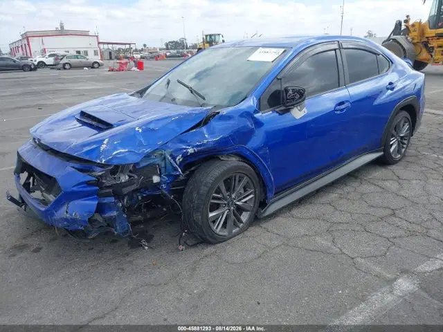 2022 Subaru WRX VIN JF1VBAA61N9027743 фото 2