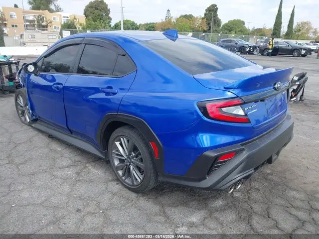 2022 Subaru WRX VIN JF1VBAA61N9027743 фото 3